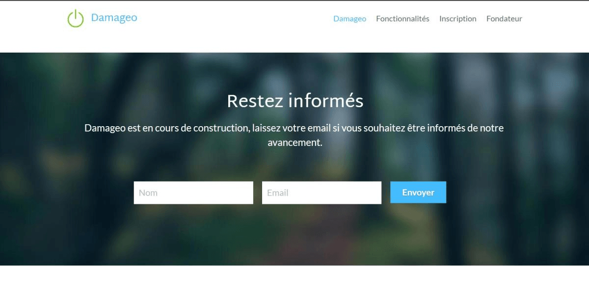 null Damageo Strikingly